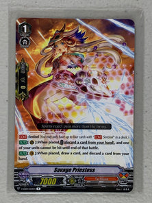 Savage Priestess VGE-V-EB09/023EN - Cardfight Vanguard The Raging Tactics