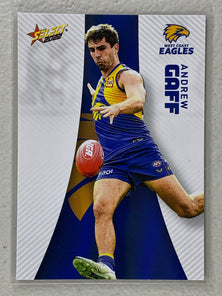 #163 Andrew Gaff - West Coast Eagles - AFL Common - 2022 AFL Footy Stars