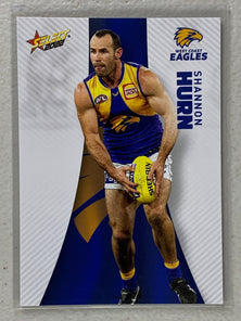 #164 Shannon Hurn - West Coast Eagles - AFL Common - 2022 AFL Footy Stars