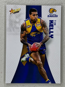 #165 Tim Kelly - West Coast Eagles - AFL Common - 2022 AFL Footy Stars