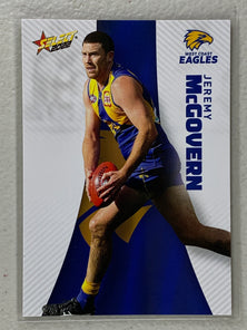 #167 Jeremy Mcgovern - West Coast Eagles - AFL Common - 2022 AFL Footy Stars