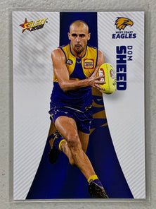 #170 Dom Sheed - West Coast Eagles - AFL Common - 2022 AFL Footy Stars