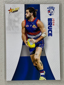 #173 Josh Bruce - Western Bulldogs - AFL Common - 2022 AFL Footy Stars