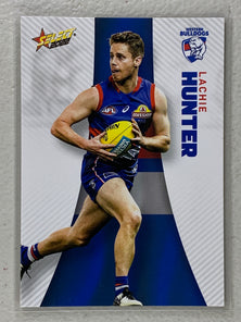 #176 Lachie Hunter - Western Bulldogs - AFL Common - 2022 AFL Footy Stars