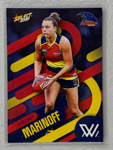 #182 Ebony Marinoff - Adelaide Crows - AFLW Common - 2022 AFL Footy Stars