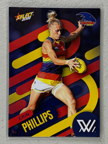 #183 Erin Phillips - Adelaide Crows - AFLW Common - 2022 AFL Footy Stars