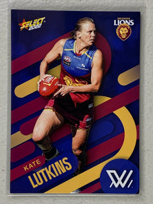 #187 Kate Lutkins - Brisbane Lions - AFLW Common - 2022 AFL Footy Stars