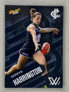 #188 Kerryn Harrington - Carlton Blues - AFLW Common - 2022 AFL Footy Stars