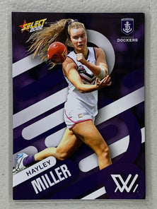 #196 Hayley Miller - Fremantle Dockers - AFLW Common - 2022 AFL Footy Stars