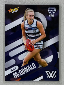 #197 Amy Mcdonald - Geelong Cats - AFLW Common - 2022 AFL Footy Stars