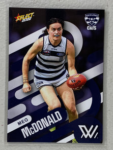 #198 Meg McDonald - Geelong Cats - AFLW Common - 2022 AFL Footy Stars