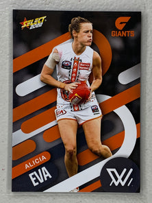 #200 Alicia Eva - GWS Giants - AFLW Common - 2022 AFL Footy Stars