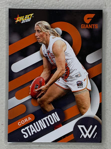 #202 Cora Staunton - GWS Giants - AFLW Common - 2022 AFL Footy Stars