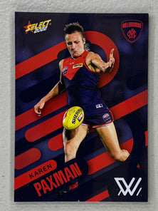 #207 Karen Paxman - Melbourne Demons - AFLW Common - 2022 AFL Footy Stars