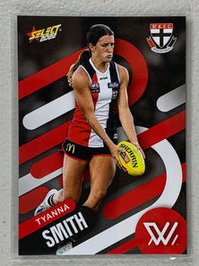 #216 Tyanna Smith - St Kilda Saints - AFLW Common - 2022 AFL Footy Stars