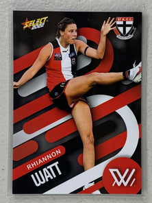 #217 Rhiannon Watt - St Kilda Saints - AFLW Common - 2022 AFL Footy Stars