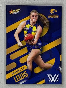 #218 Isabella Lewis - West Coast Eagles - AFLW Common - 2022 AFL Footy Stars