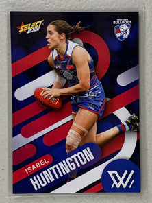 #222 Isabel Huntington - Western Bulldogs - AFLW Common - 2022 AFL Footy Stars