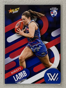 #223 Kirsty Lamb - Western Bulldogs - AFLW Common - 2022 AFL Footy Stars