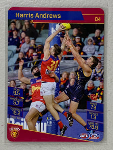 #04 Harris Andrews - Brisbane Lions - AFL Common - 2022 AFL Team Coach