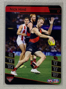 #17 Nick Hind - Essendon Bombers - AFL Common - 2022 AFL Team Coach