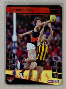 #19 Jordan Ridley - Essendon Bombers - AFL Common - 2022 AFL Team Coach