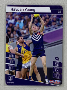 #22 Hayden Young - Fremantle Dockers - AFL Common - 2022 AFL Team Coach