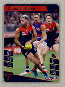 #40 Christian Salem - Melbourne Demons - AFL Common - 2022 AFL Team Coach