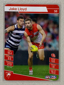 #56 Jake Lloyd - Sydney Swans - AFL Common - 2022 AFL Team Coach