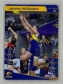 #60 Jeremy McGovern - West Coast Eagles - AFL Common - 2022 AFL Team Coach