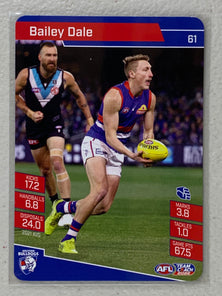 #61 Bailey Dale - Western Bulldogs - AFL Common - 2022 AFL Team Coach
