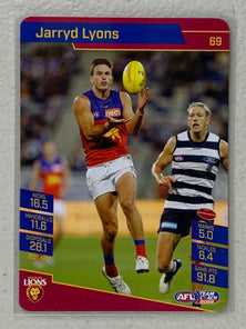 #69 Jarryd Lyons - Brisbane Lions - AFL Common - 2022 AFL Team Coach