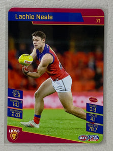 #71 Lachie Neale - Brisbane Lions - AFL Common - 2022 AFL Team Coach