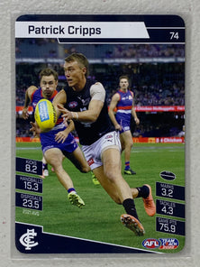 #74 Patrick Cripps - Carlton Blues - AFL Common - 2022 AFL Team Coach