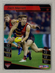 #81 Zach Merrett - Essendon Bombers - AFL Common - 2022 AFL Team Coach