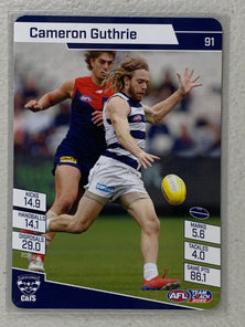 #91 Cameron Guthrie - Geelong Cats - AFL Common - 2022 AFL Team Coach