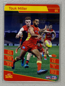 #95 Touk Miller - Gold Coast Suns - AFL Common - 2022 AFL Team Coach