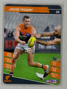 #99 Jacob Hopper - GWS Giants - AFL Common - 2022 AFL Team Coach