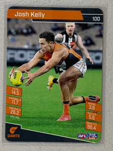 #100 Josh Kelly - GWS Giants - AFL Common - 2022 AFL Team Coach