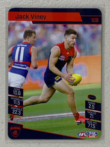 #109 Jack Viney - Melbourne Demons - AFL Common - 2022 AFL Team Coach