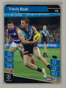 #115 Travis Boak - Port Adelaide Power - AFL Common - 2022 AFL Team Coach