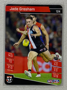 #124 Jade Gresham - St Kilda Saints - AFL Common - 2022 AFL Team Coach