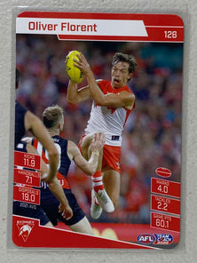 #126 Oliver Florent - Sydney Swans - AFL Common - 2022 AFL Team Coach