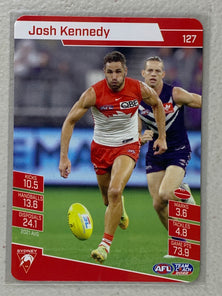 #127 Josh Kennedy - Sydney Swans - AFL Common - 2022 AFL Team Coach