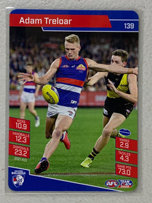 #139 Adam Treloar - Western Bulldogs - AFL Common - 2022 AFL Team Coach