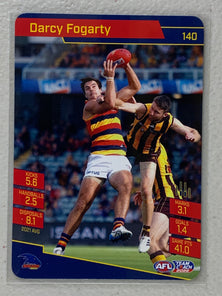 #140 Darcy Fogarty - Adelaide Crows - AFL Common - 2022 AFL Team Coach