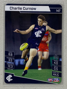 #147 Charlie Curnow - Carlton Blues - AFL Common - 2022 AFL Team Coach