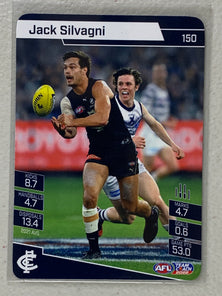 #150 Jack Silvagni - Carlton Blues - AFL Common - 2022 AFL Team Coach