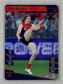 #172 Ben Brown - Melbourne Demons - AFL Common - 2022 AFL Team Coach