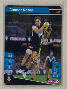 #182 Connor Rozee - Port Adelaide Power - AFL Common - 2022 AFL Team Coach